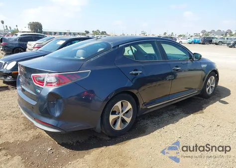 2014 Kia Optima Hybrid Lx from USA, damaged, VIN KNAGM4ADXE5071242